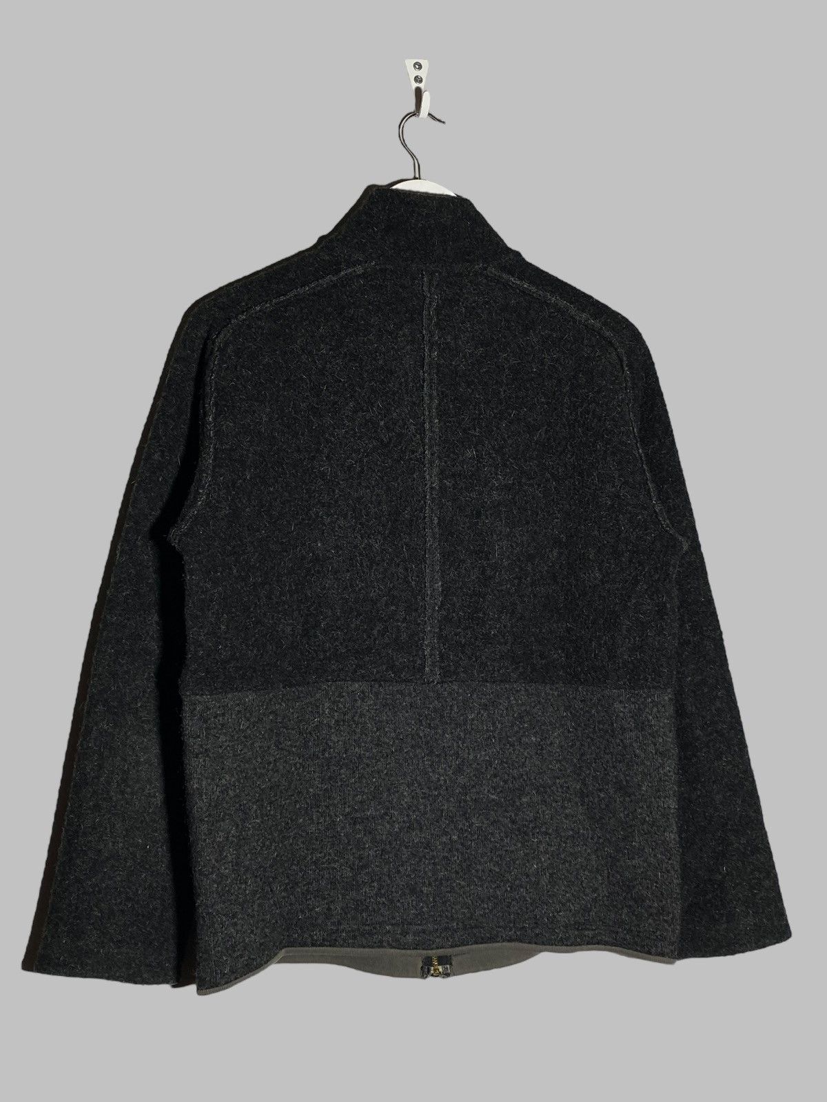 Diesel 🔥 00s DIESEL FULL ZIP WOOL SWEATER GRUNGE AVANT GARDE VIBES Size US M / EU 48-50 / 2 - 5 Thumbnail