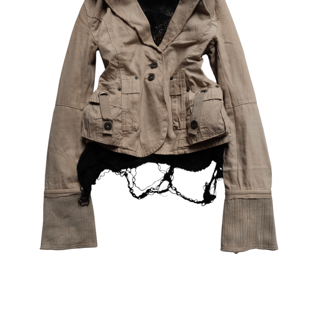 If Six Was Nine Enchantement Raw hem vkei blazer jacket Size S / US 4 / IT 40 - 4 Thumbnail