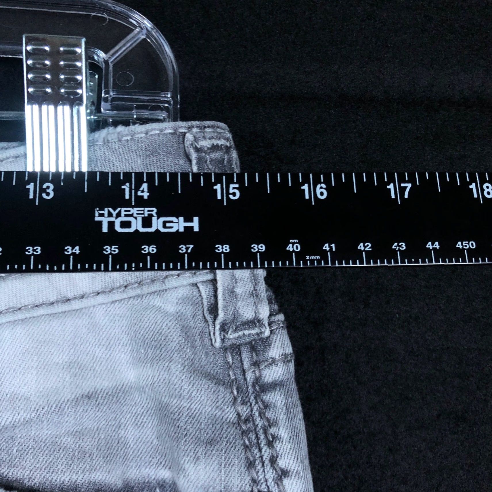 Silver Jeans Co. Silver Jeans Co. Gray Denim Mid Rise Elyse Skinny Crop Stretch 26x24 Jeans Womens Size 30" / US 8 / IT 44 - 7 Thumbnail