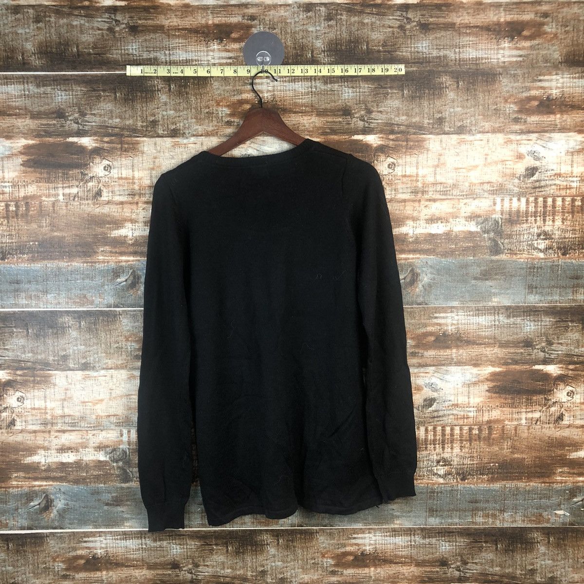 Homespun Knitwear × Japanese Brand DLL Agas Black Knitwear #C544 Size S / US 4 / IT 40 - 12 Thumbnail