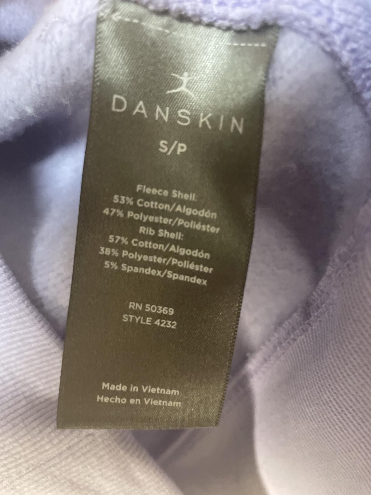 Other Danskin Hoodie Womens Small Purple Half Zip Kangaroo Pocket Size S / US 4 / IT 40 - 4 Thumbnail