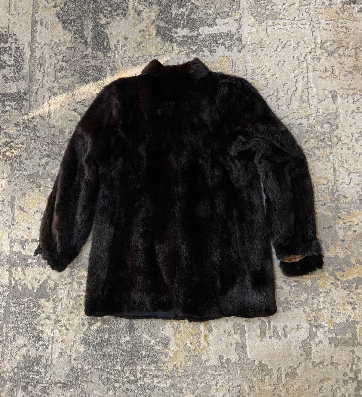Sagafurs VINTAGE SAGAFOX FUR BLACK MINK SAGA COAT Size L / US 10 / IT 46 - 12 Thumbnail