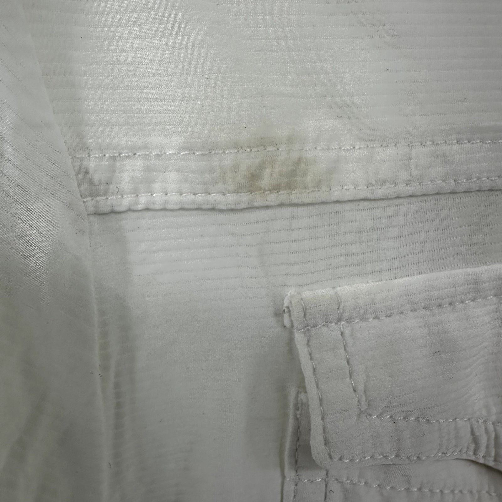 Other Jamie Sadock Sunsense Button Down Shirt Pockets White Medium Size M / US 6-8 / IT 42-44 - 5 Thumbnail