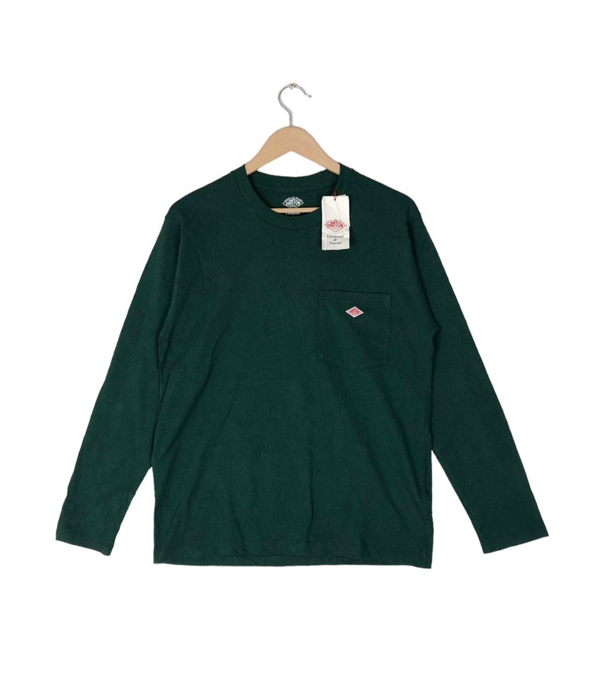 Danton × Japanese Brand Danton Single Pocket Longsleeve T shirt Size US M / EU 48-50 / 2 - 1 Thumbnail