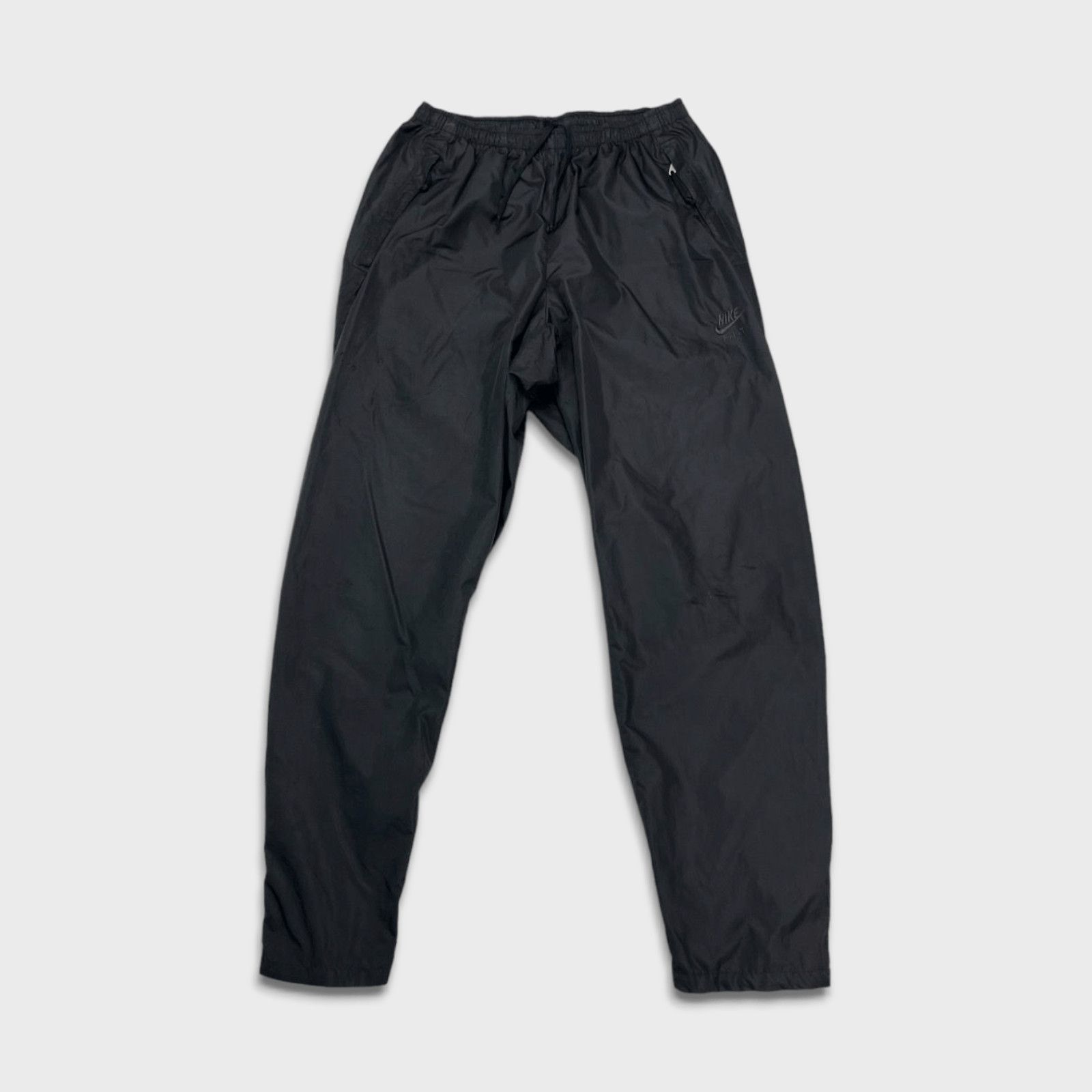 Nike × Nike ACG × Vintage Vintage 90s Nike ACG Black Nylon Track Pants Swoosh Large Size US 28 / EU 44 - 1 Thumbnail