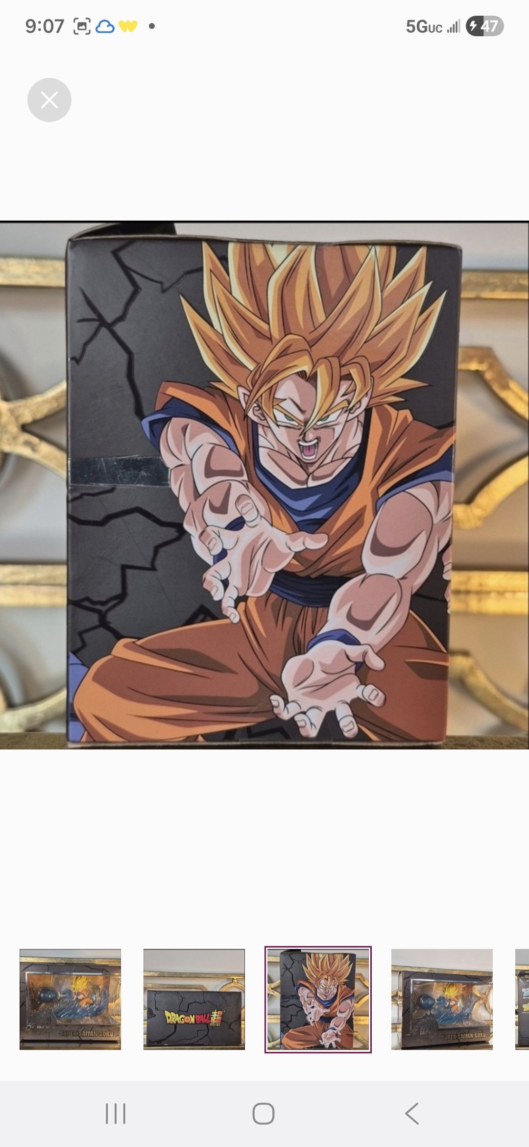 Other Bandai DragonBall Super FINAL BLAST SERIES Super Saiyan Goku Size ONE SIZE - 5 Thumbnail