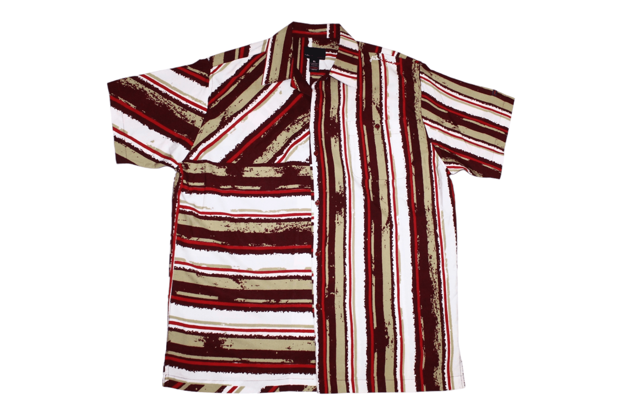 Fubu VTG💥90s Fubu Collection abstract patterns baggy rap shirt Size US XL / EU 56 / 4 - 1 Thumbnail
