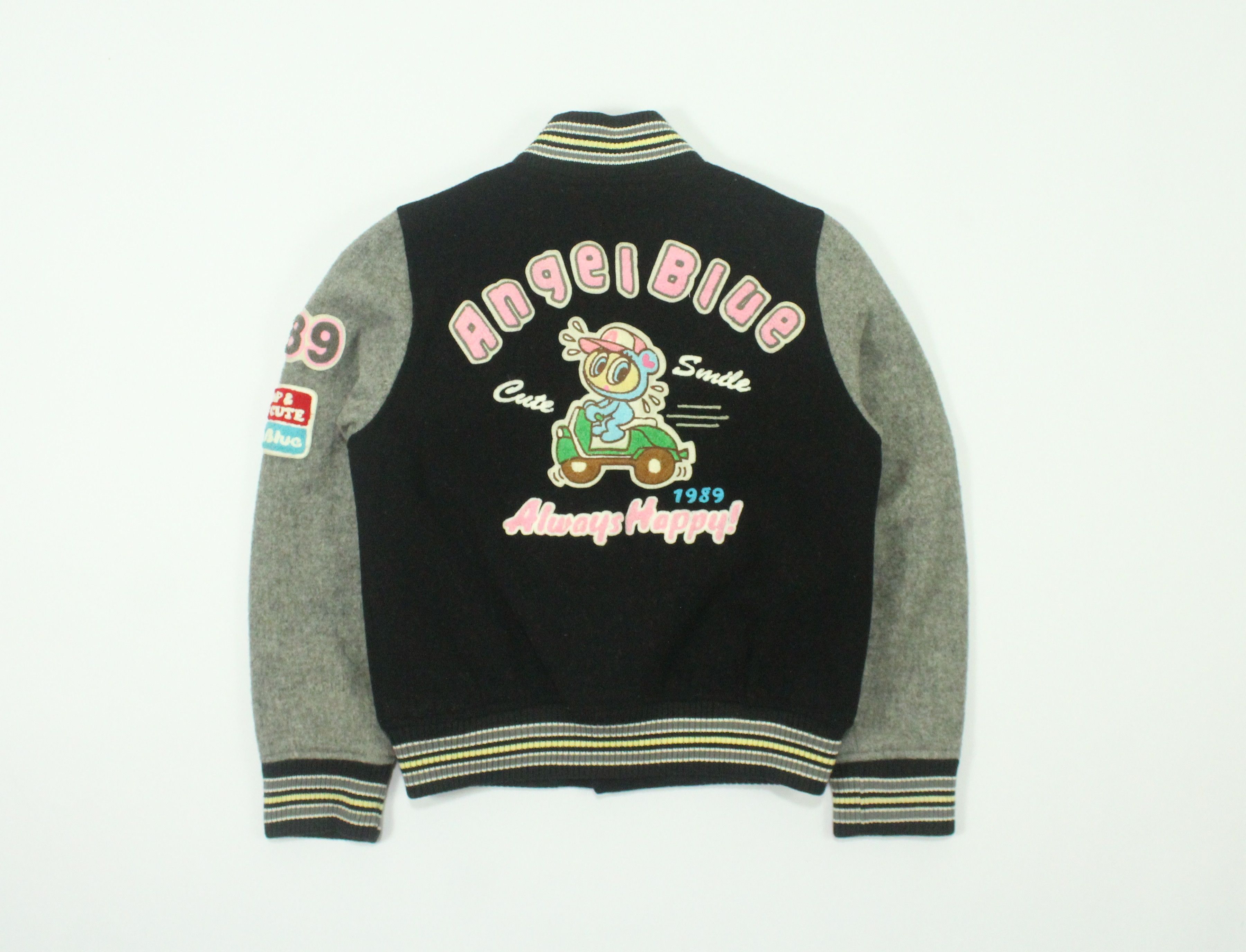 Angel Blue Vintage ANGEL BLUE Jacket Varsity Bombers Size S for TWEEN Size US S / EU 44-46 / 1 - 1 Thumbnail