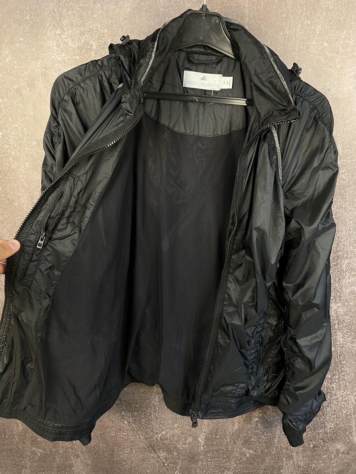 Adidas Adidas X Stella McCartney Windbreaker Zipper Jacket Size S / US 4 / IT 40 - 12 Thumbnail