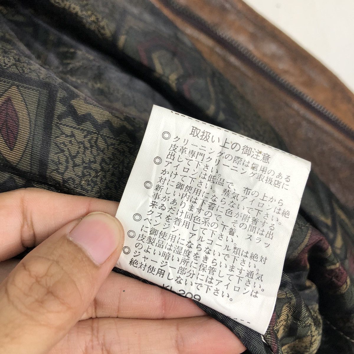 Japanese Brand 📌Vintage Leather Jacket Biker Loldanthony Size US L / EU 52-54 / 3 - 22 Thumbnail