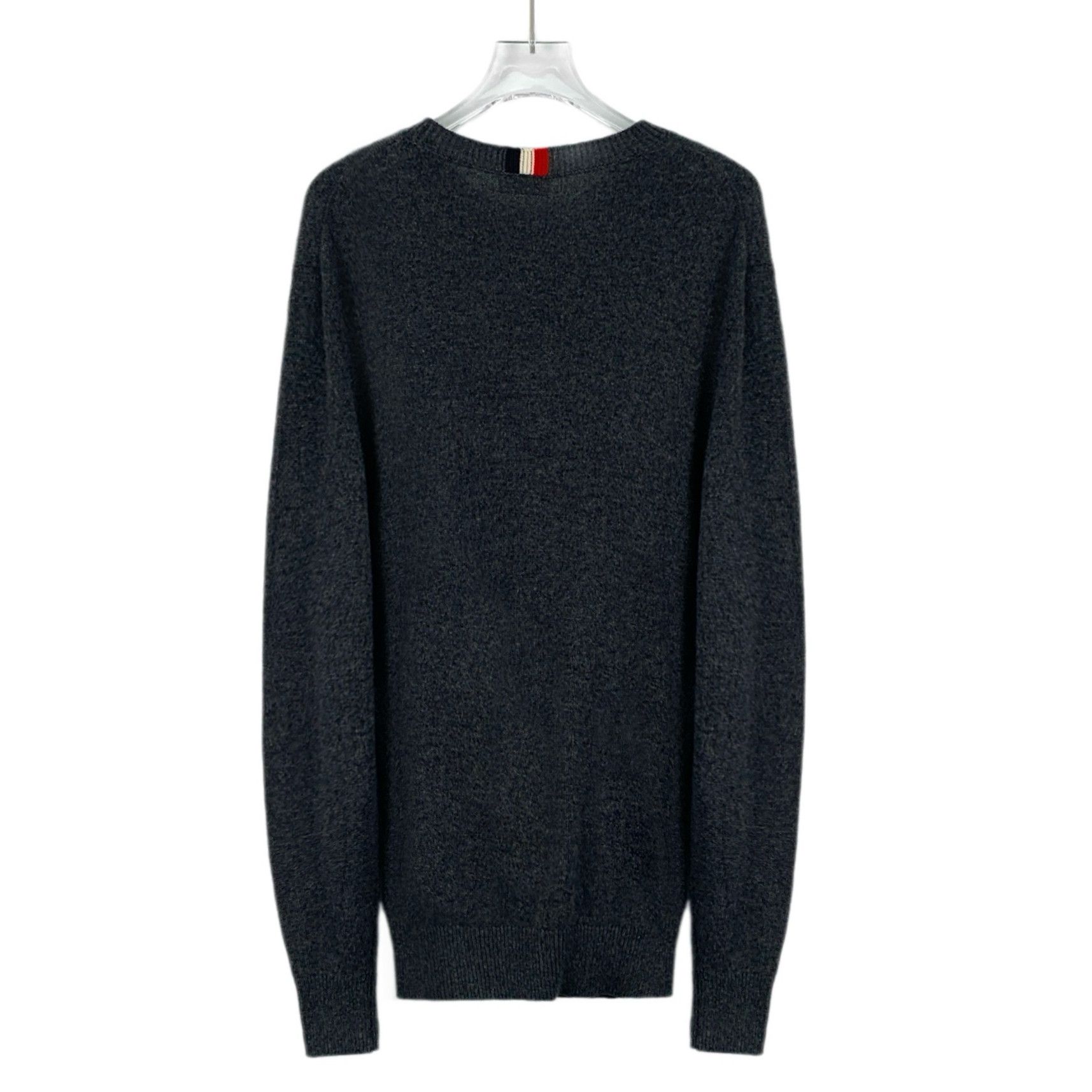 Moncler Moncler Maglia Tricot Cashmere Sweater Dark Gray (L) Size US L / EU 52-54 / 3 - 1 Thumbnail