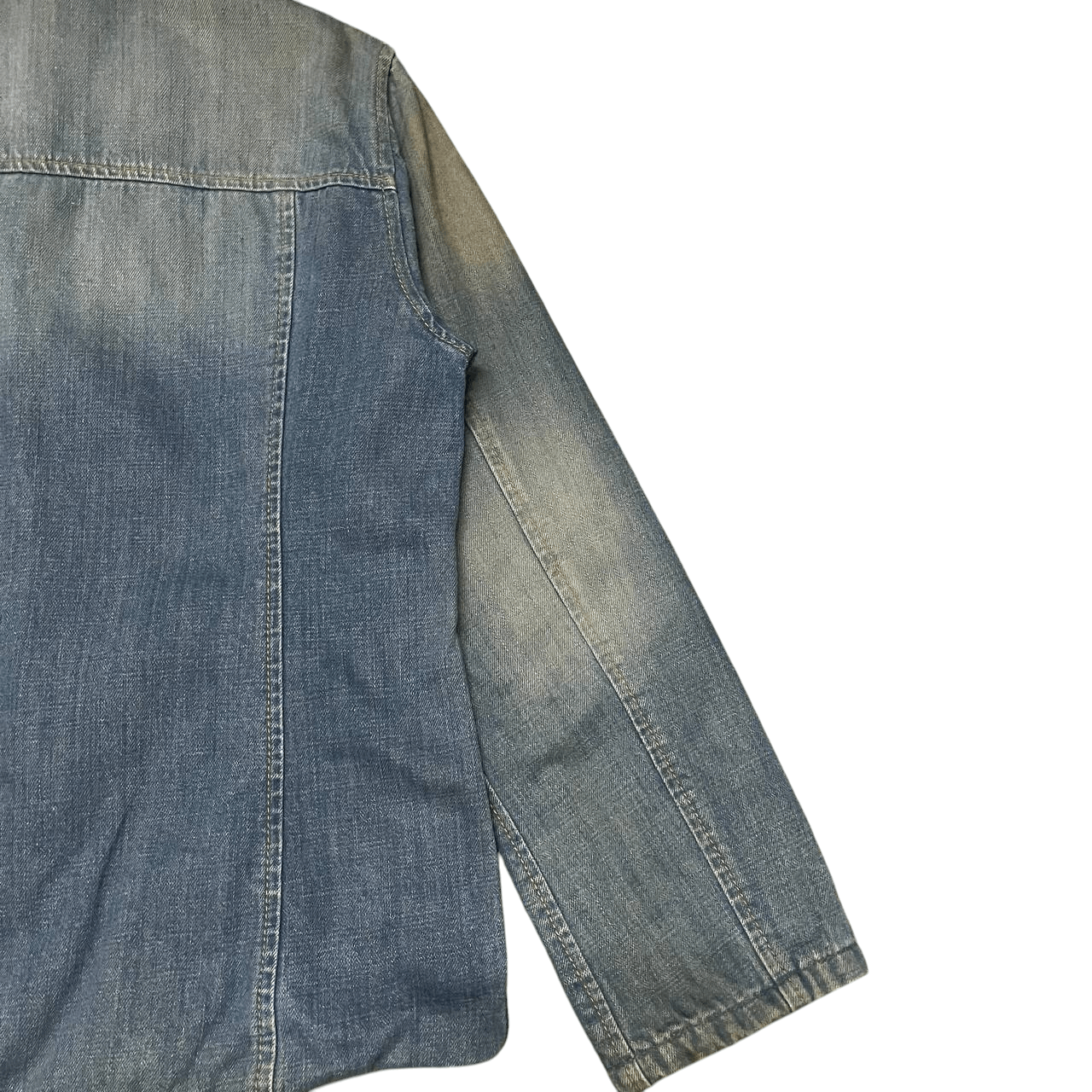 Blue Blue Japan Vintage Blue Blue Japan Shearling Denim Jacket Size US S / EU 44-46 / 1 - 16 Thumbnail