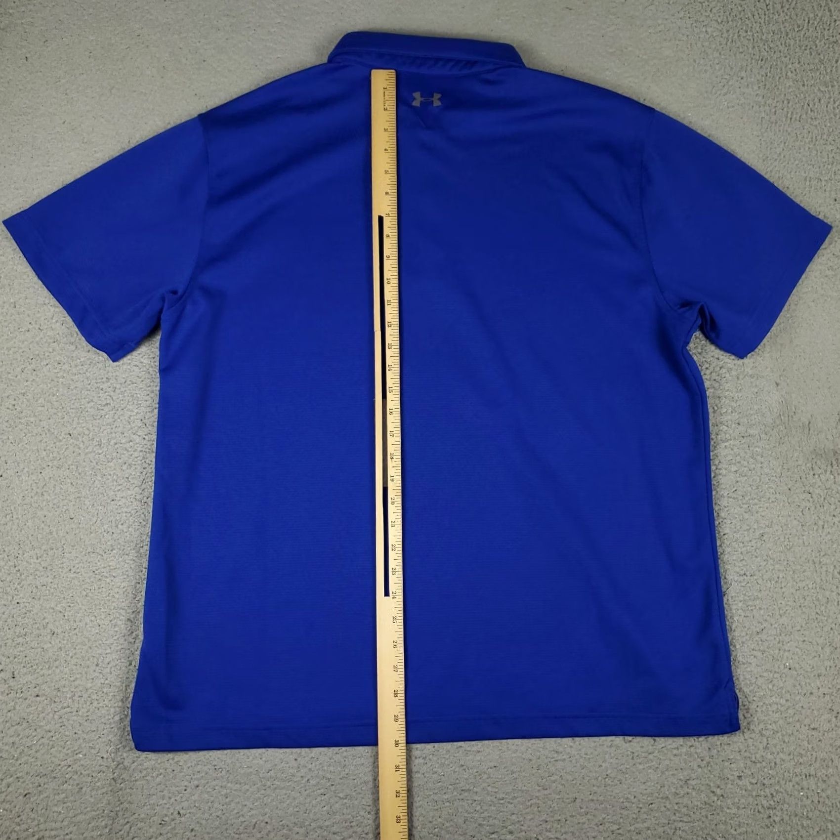 Under Armour Under Armour Polo Shirt - Blue Golf Casual Short Sleeve - Mens Size 2XL Size US XXL / EU 58 / 5 - 3 Thumbnail
