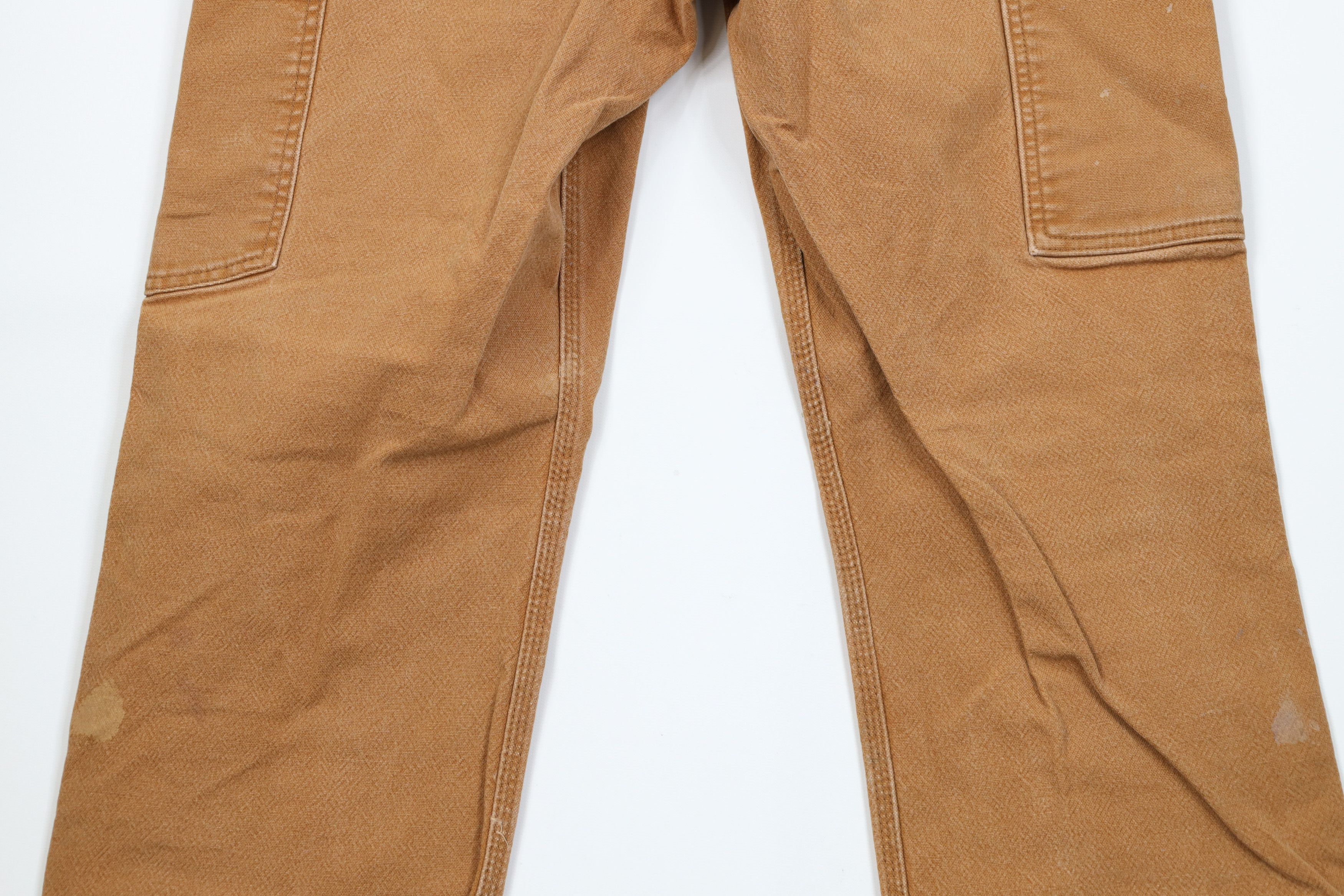 Carhartt × Vintage Vintage Y2K Carhartt Relaxed Fit Canvas Dungaree Pants Brown Size US 32 / EU 48 - 13 Thumbnail