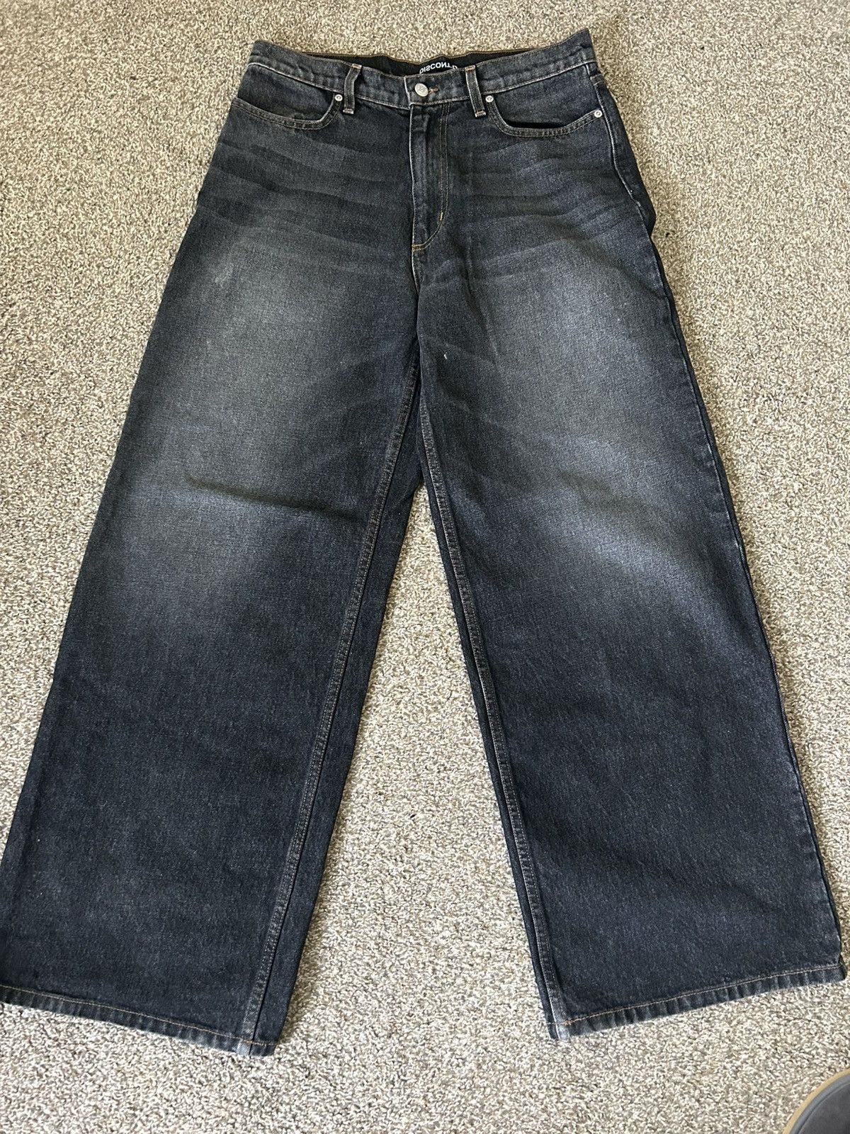 Discont’D Wide 5 pocket Denim Pants