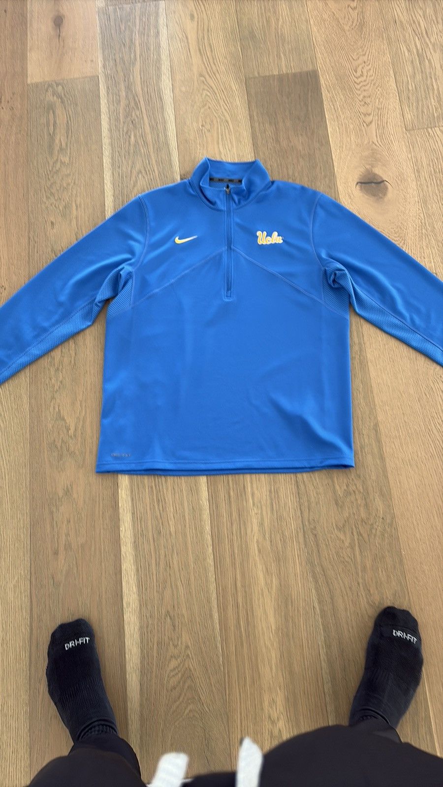 Nike Nike UCLA Quarter Zip Pullover Size US L / EU 52-54 / 3 - 1 Thumbnail