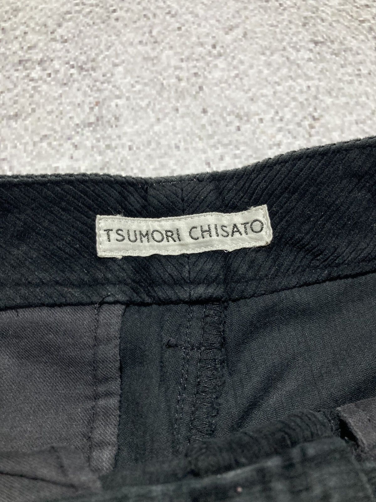 Issey Miyake 2000s Tsumori Chisato by Issey Miyake Corduroy Pants Black Size US 29 - 15 Thumbnail