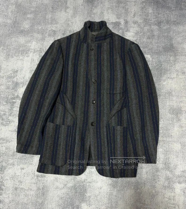 Comme des Garcons Comme des Garcons Wool Stripe Jacket. Size US L / EU 52-54 / 3 - 3 Thumbnail