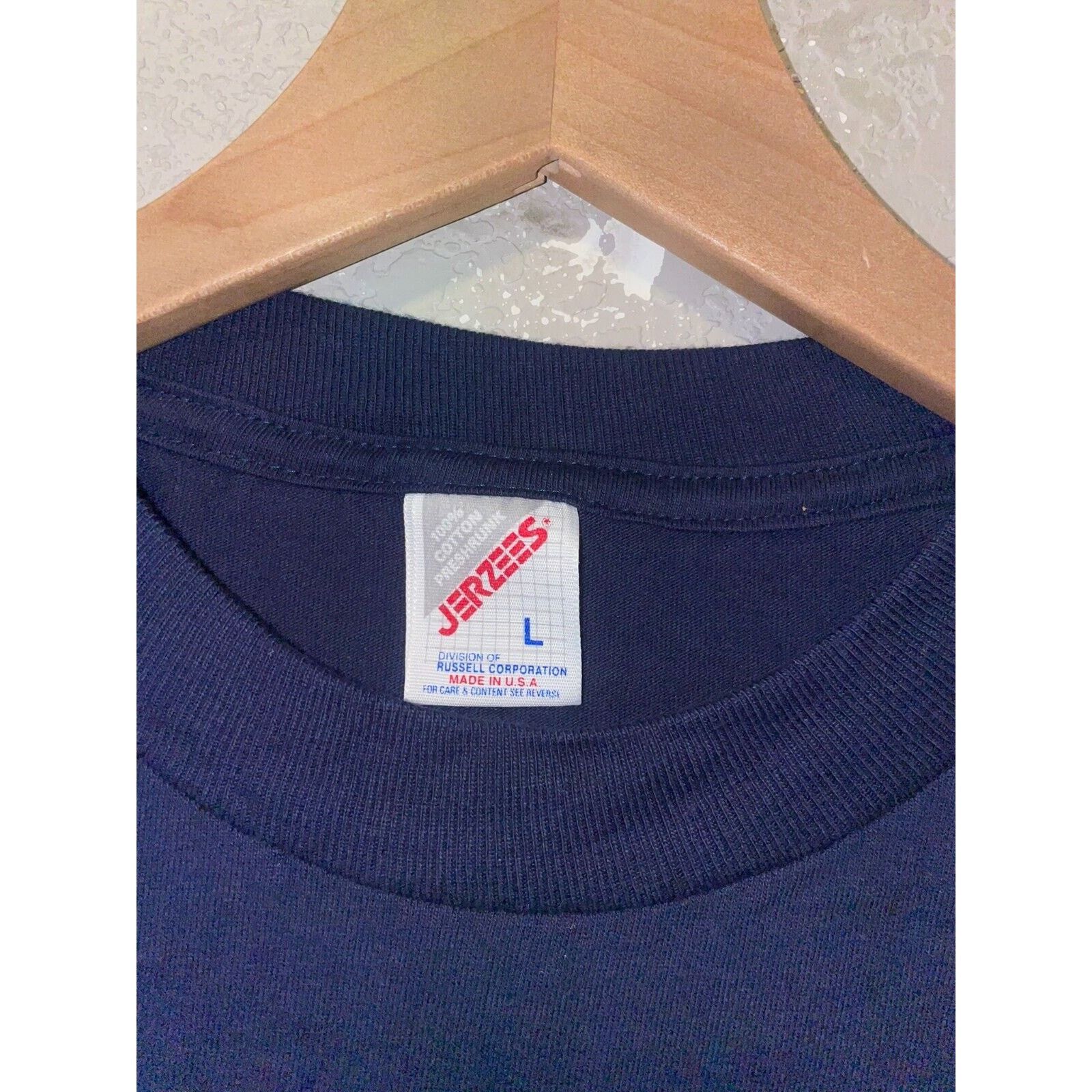Jerzees Vintage Arizona Shirt AZ Aboriginal Kokopelli Blue Tee 90s L Size US L / EU 52-54 / 3 - 5 Thumbnail