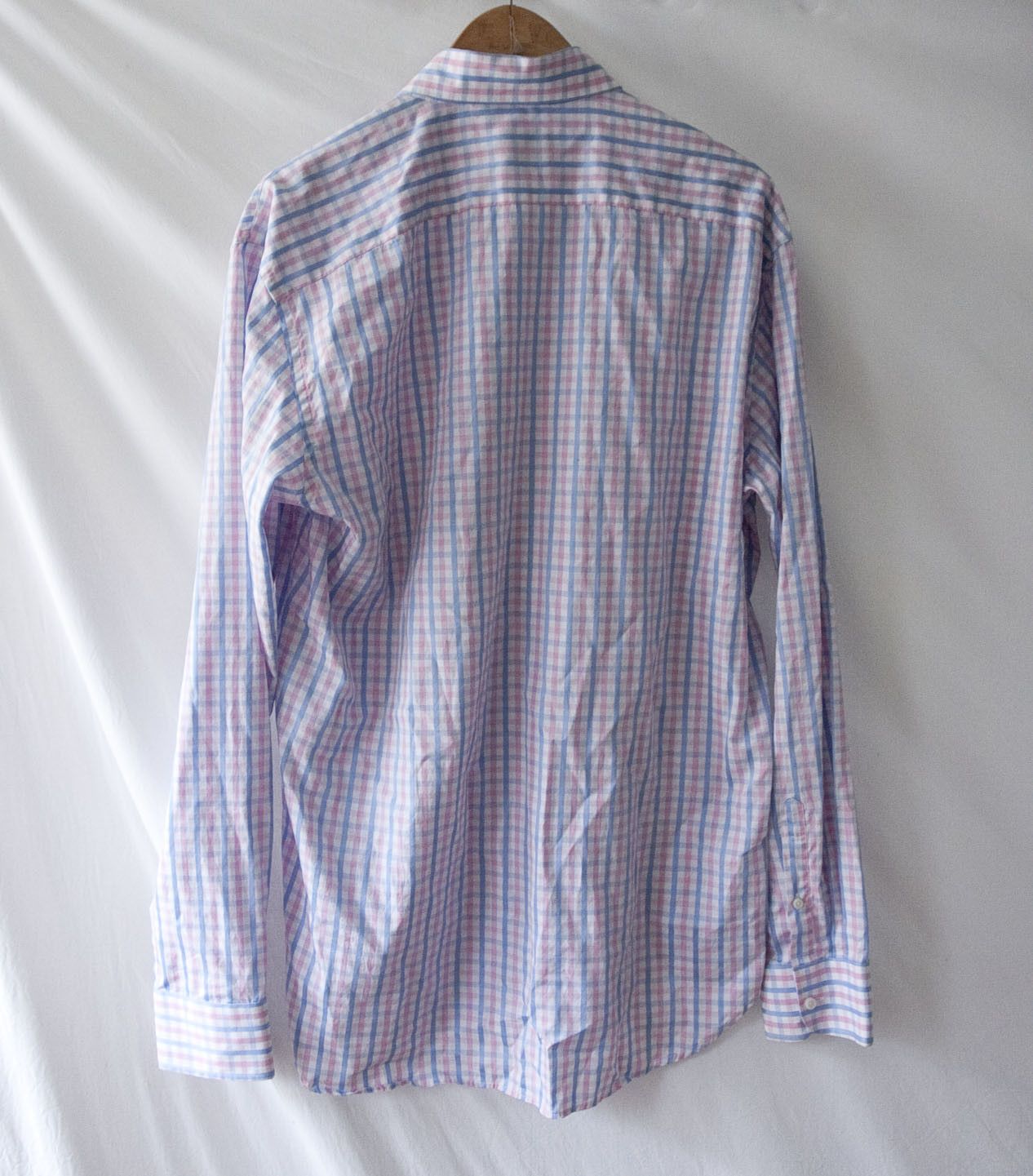 Vincenzo Di Ruggiero Vincenzo Ruggiero Napoli Shirt Size 43 Plaid Size US XL / EU 56 / 4 - 2 Thumbnail