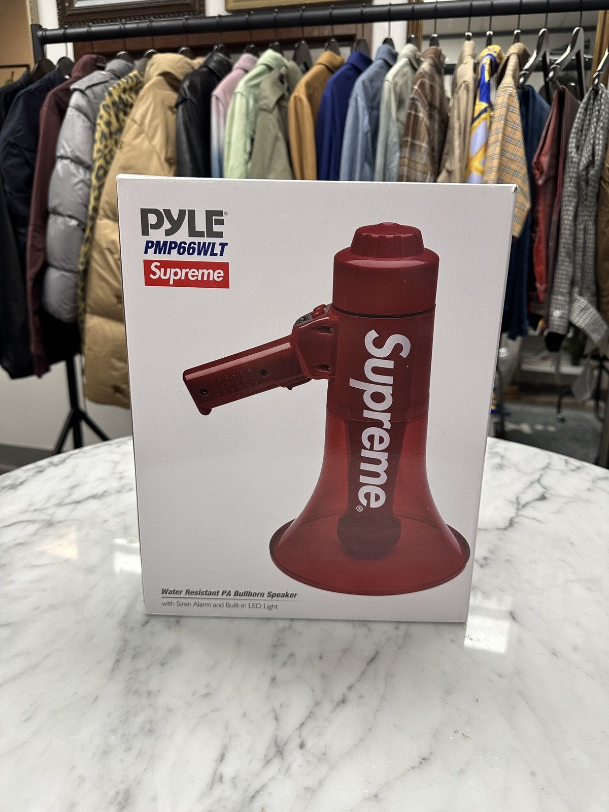 Supreme Supreme Red Box Logo Pyle Megaphone Size ONE SIZE - 1 Thumbnail
