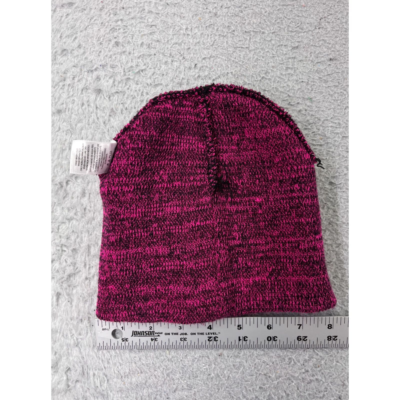 Walmart Walmart Beanie Womens One Size Purple Knit Acrylic Ski Activewear Size ONE SIZE - 4 Thumbnail