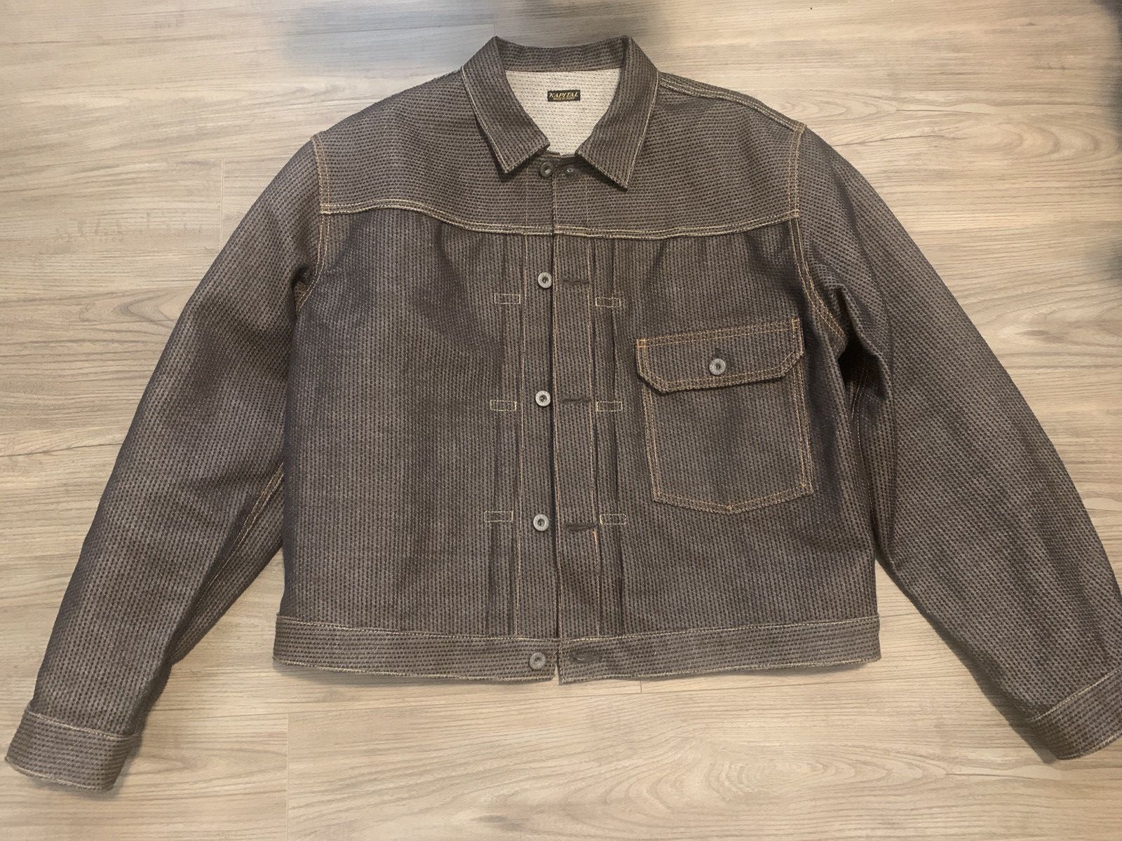 ジャケット・アウター KAPITAL Century denim westerner LONG 42 Kapital CENTURY DENIM Westerner Regular Jacket - N7S – Totem Brand Co.