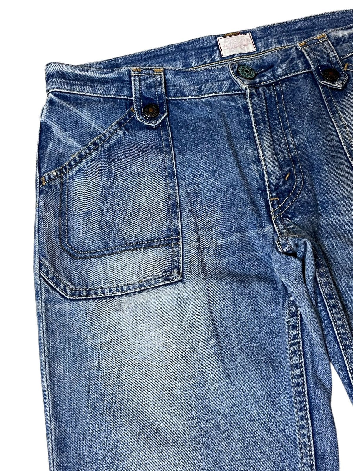 Levi's Vintage Clothing RETRO🔥VINTAGE LEVI’S REDLOOPS BUSHPANT FLARED JEANS Size US 31 - 5 Thumbnail