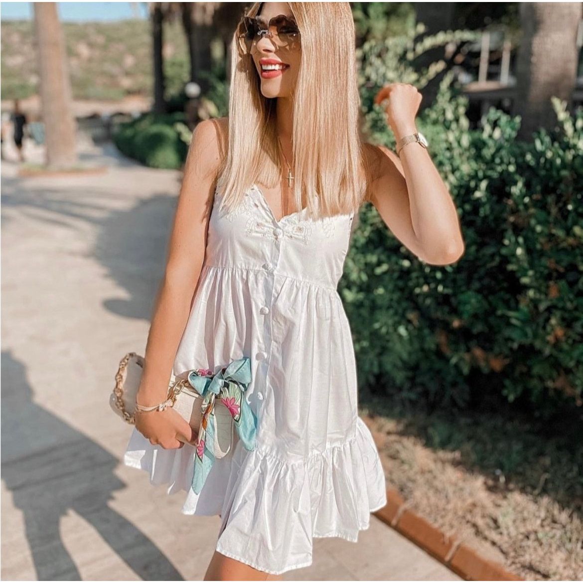 Zara White dress | Grailed