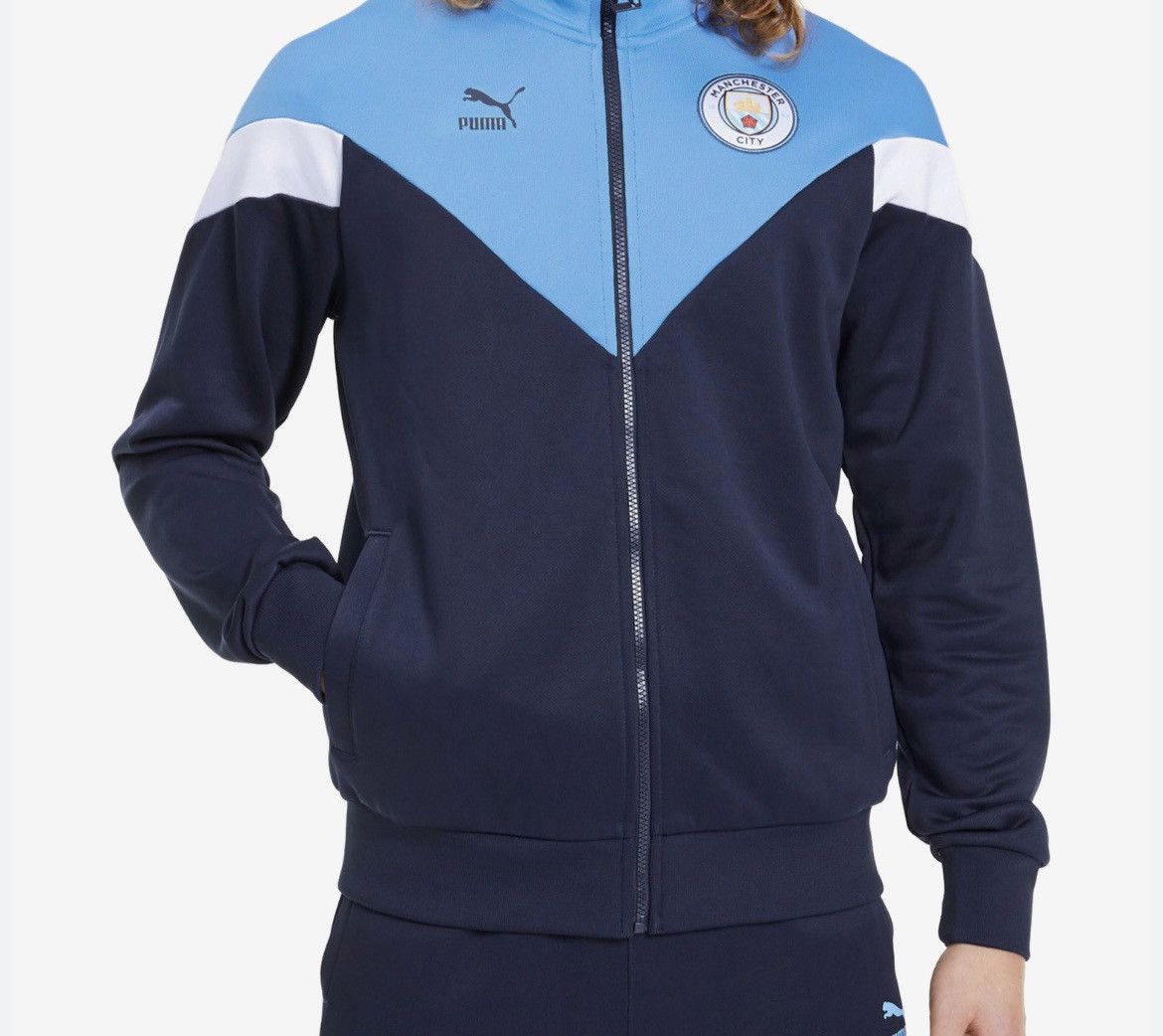 Puma Puma Manchester City zip sweatshirt with tags soccer footbal Size US L / EU 52-54 / 3 - 9 Thumbnail