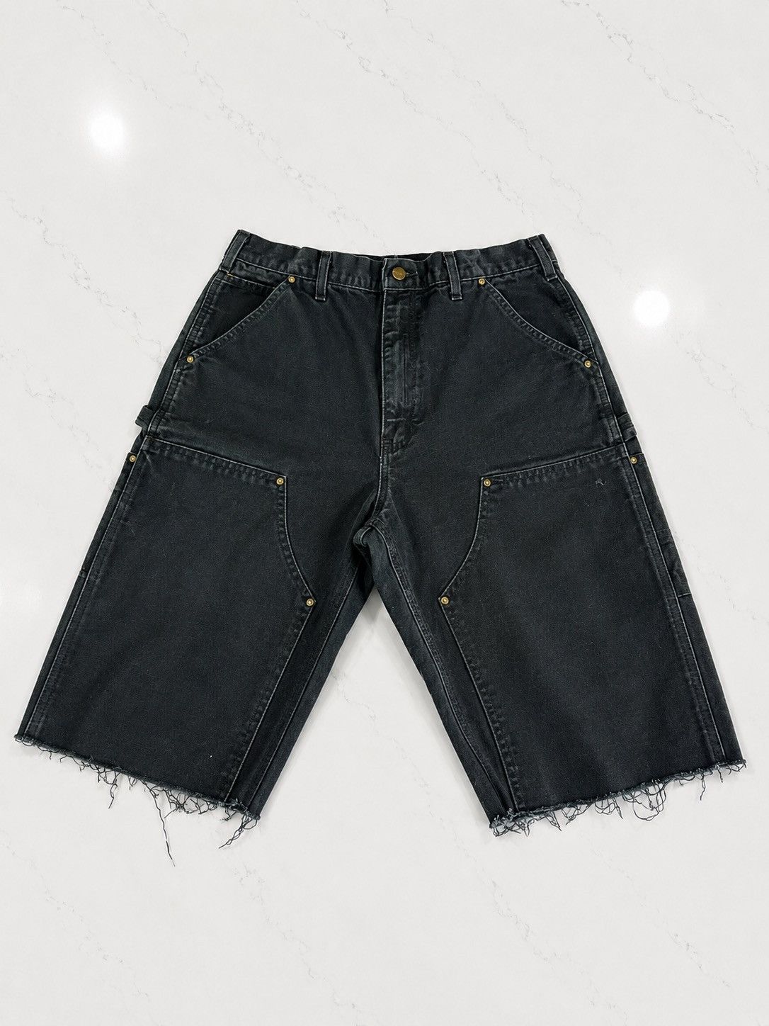 Carhartt × Streetwear × Vintage Vintage Carhartt Jorts Double Knee