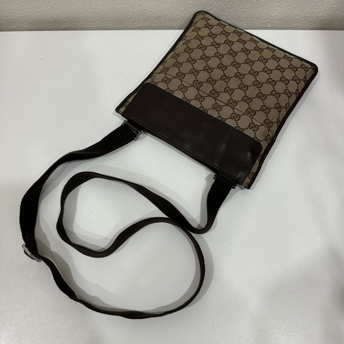 Gucci ‼️LASTDROP‼️ GUCCI GG CANVAS MONOGRAM CROSSBODY BAG 6 Size ONE SIZE - 15 Thumbnail