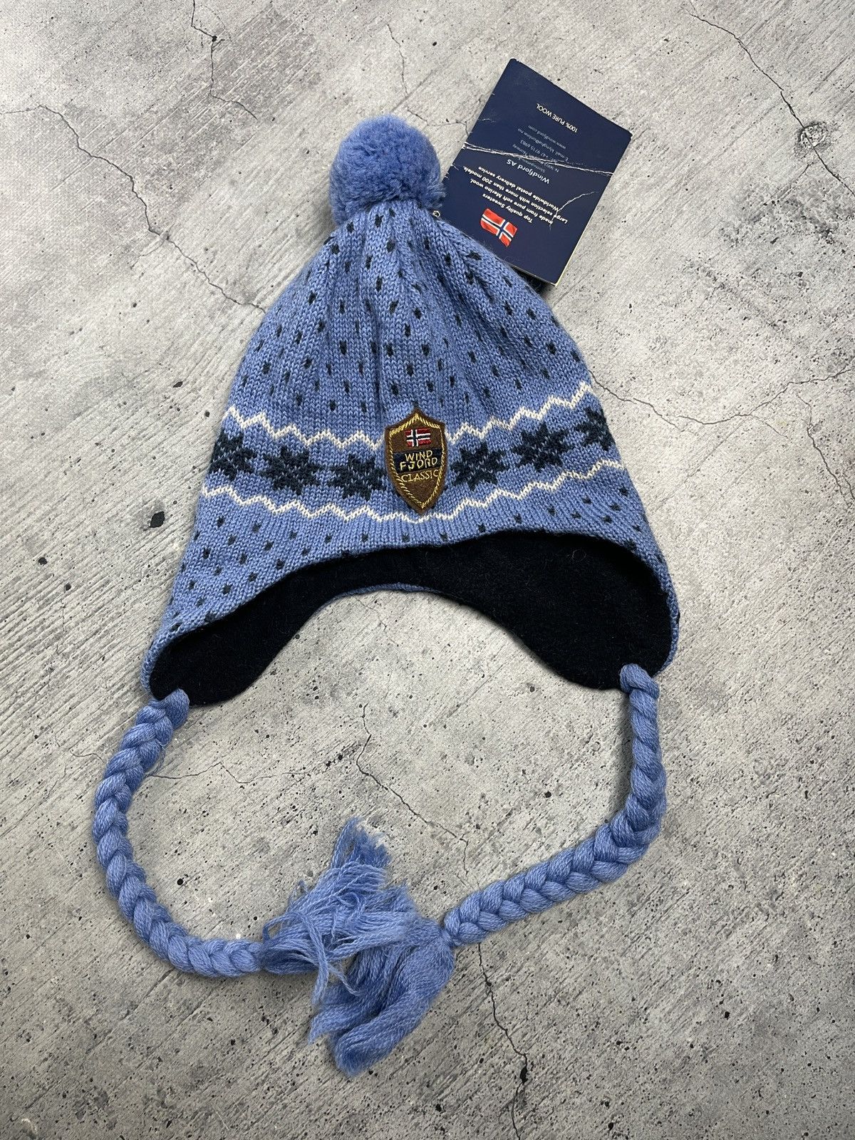 Dale Of Norway × Vintage Dale Of Norway Norge Pure New Wool Winter Beanie Hat Size ONE SIZE - 3 Thumbnail