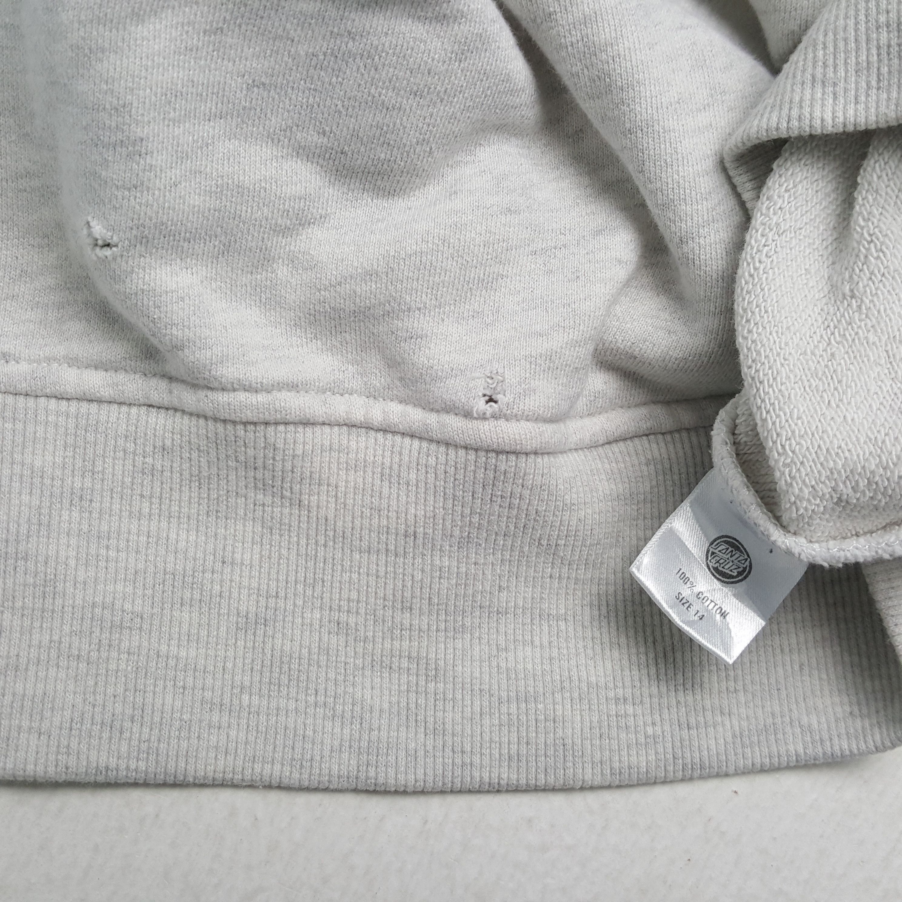Santa Cruz Skateboards × Vintage SANTA CRUZ SKATEBOARDS Streetwear Style Sweatshirt Size US XL / EU 56 / 4 - 8 Thumbnail