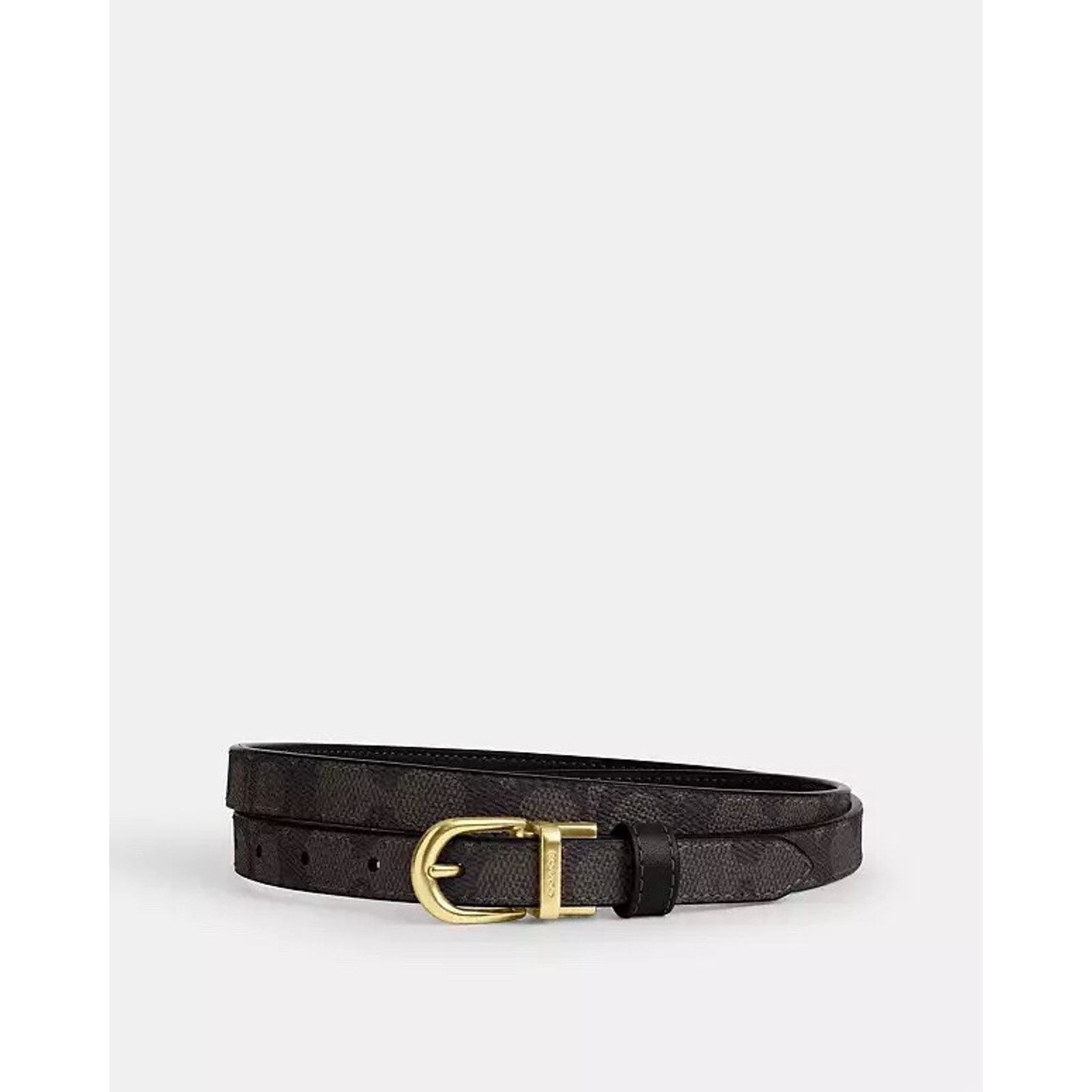 Coach NWT Coach Buckle Cut To Size Reversible Belt, 18 Mm CX058 Size ONE SIZE - 1 Thumbnail