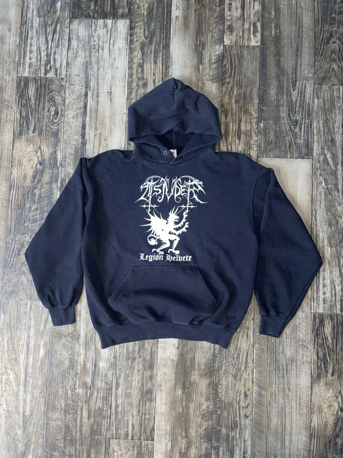 Vintage Tsjuder Black Metal Hoodie Size US M / EU 48-50 / 2 - 1 Thumbnail