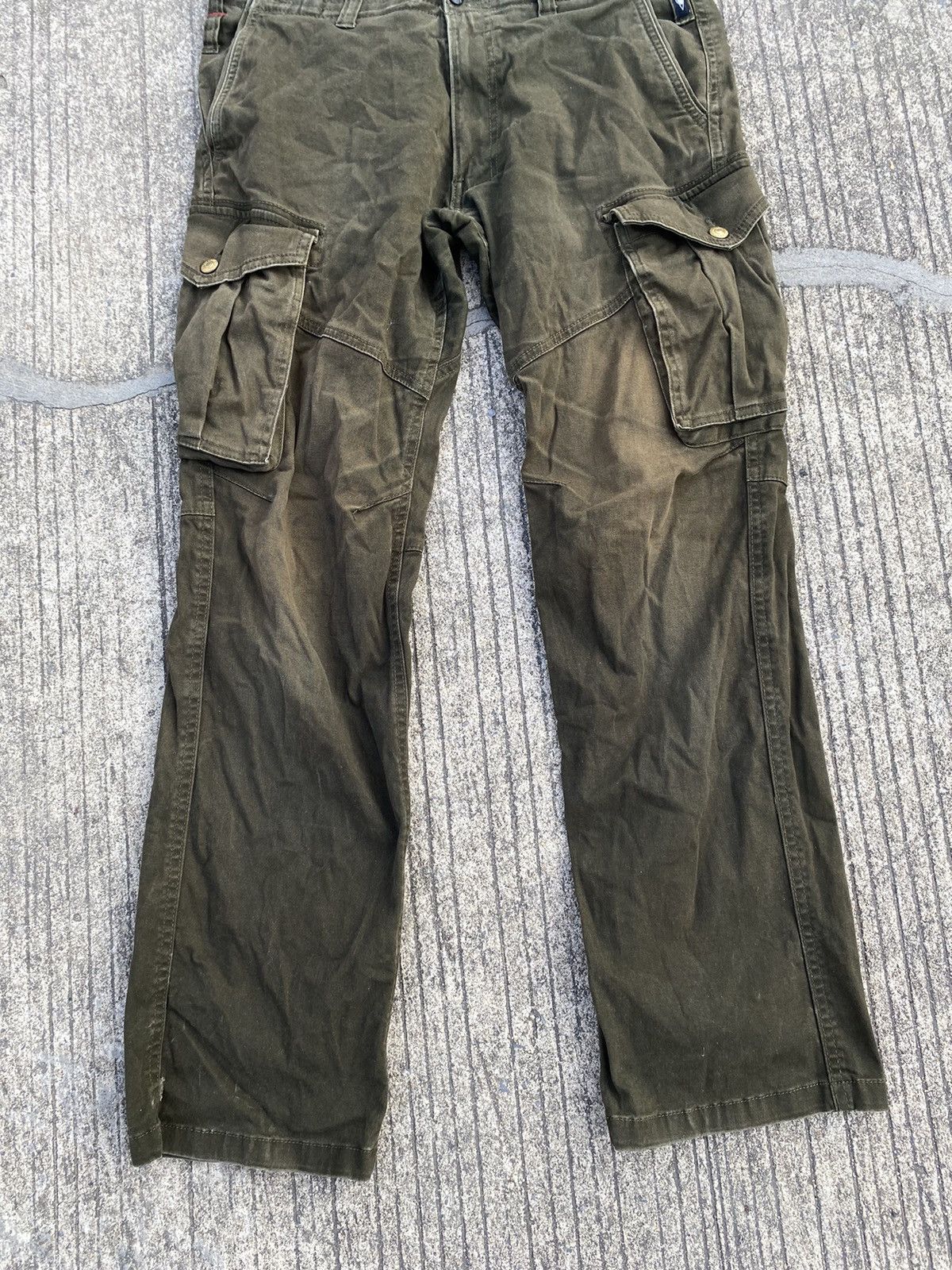 Japanese Brand Vintage GERIDE Military Flared Pants Size US 31 - 4 Thumbnail