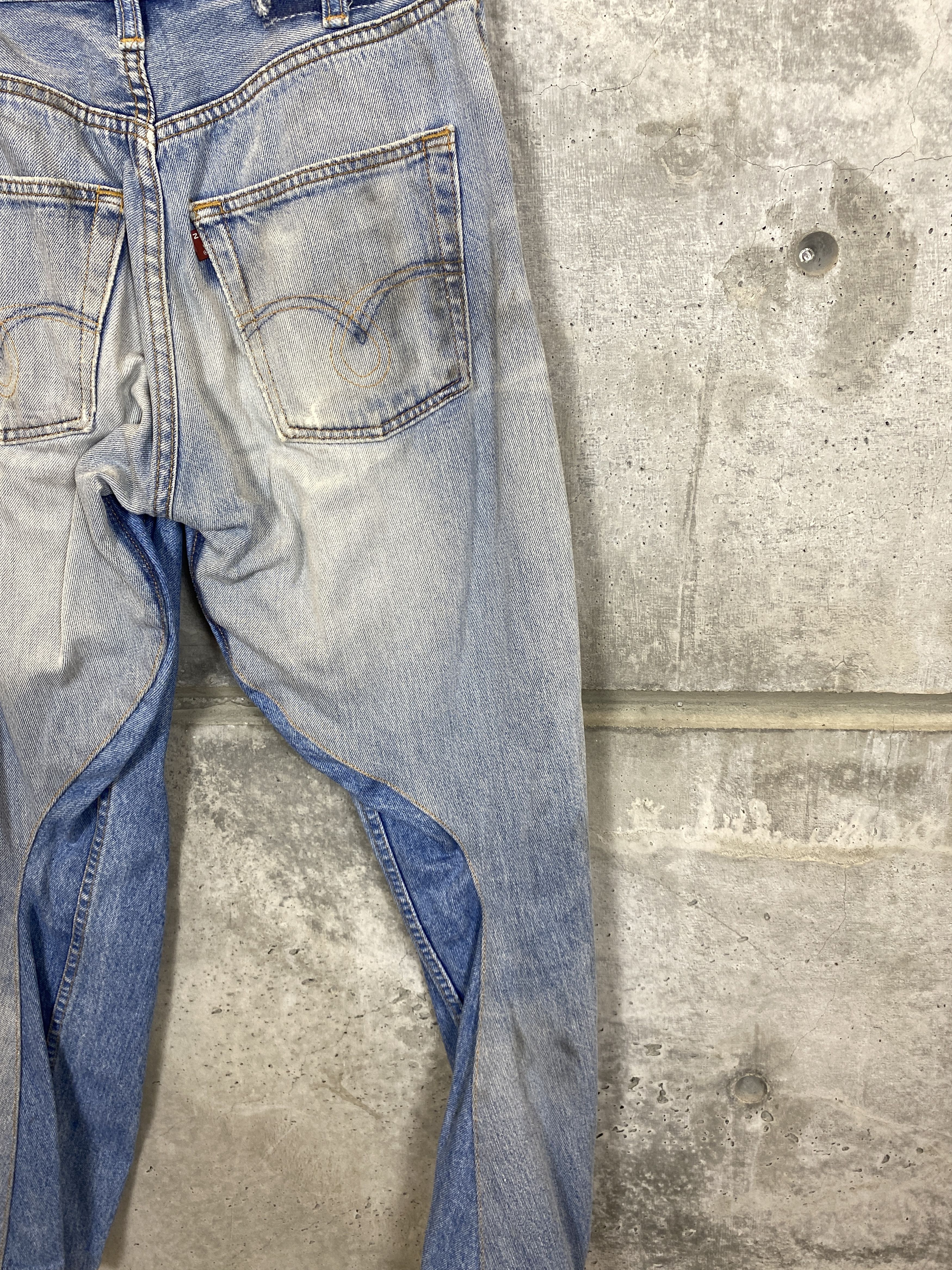 Needles Rebuild by Needles Patchwork Denim Pant Size US 32 / EU 48 - 3 Thumbnail