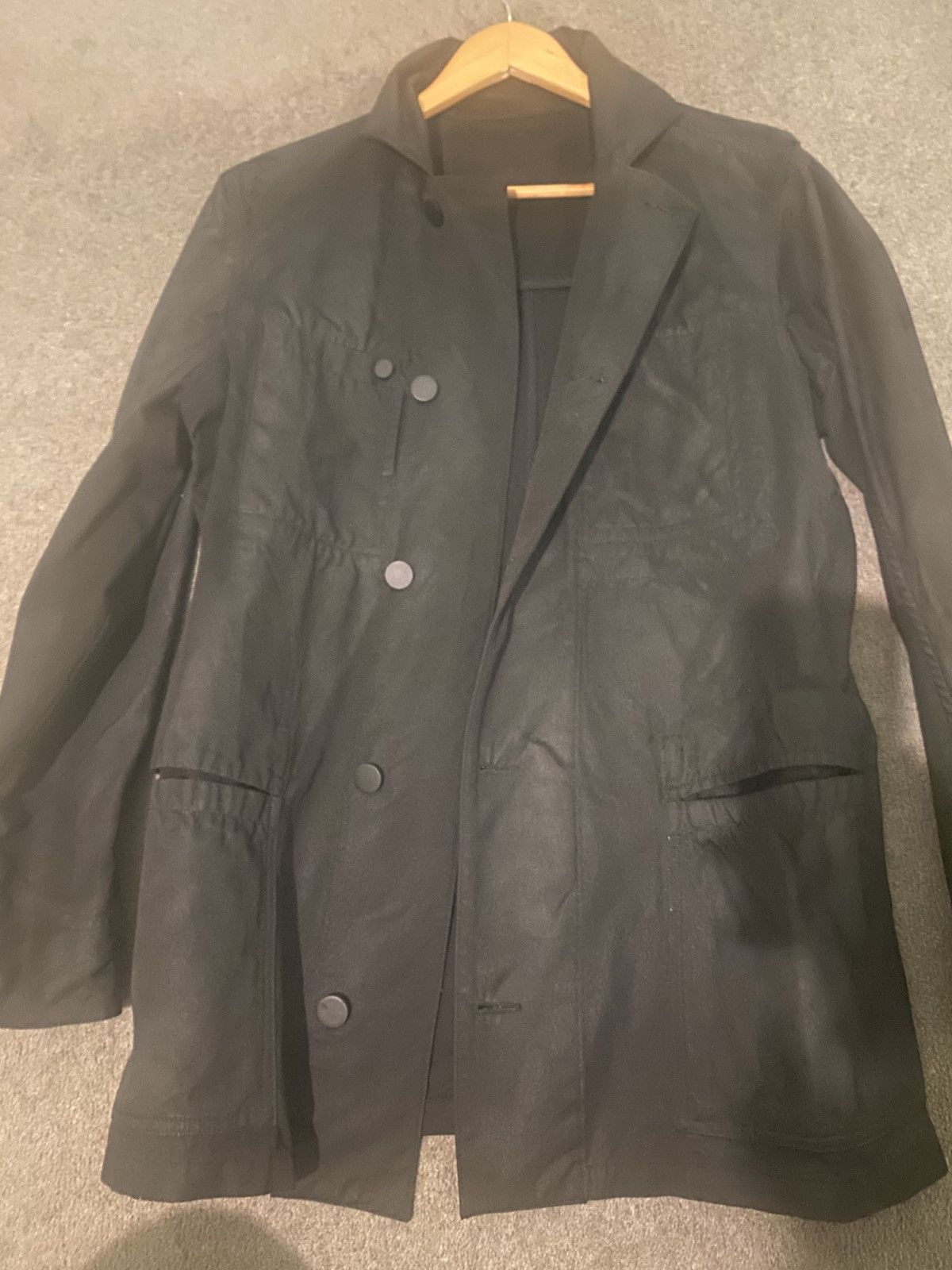 11 By Boris Bidjan Saberi Waxed overshirt jacket Size US M / EU 48-50 / 2 - 4 Thumbnail