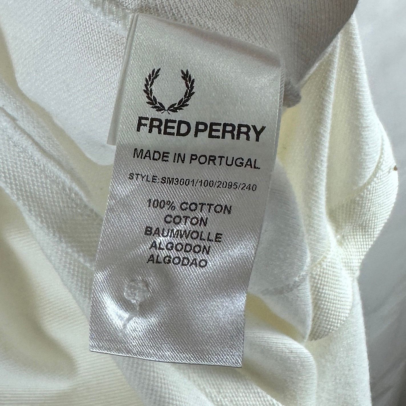 Fred Perry × Raf Simons White Polo Button-Up Size US M / EU 48-50 / 2 - 8 Thumbnail