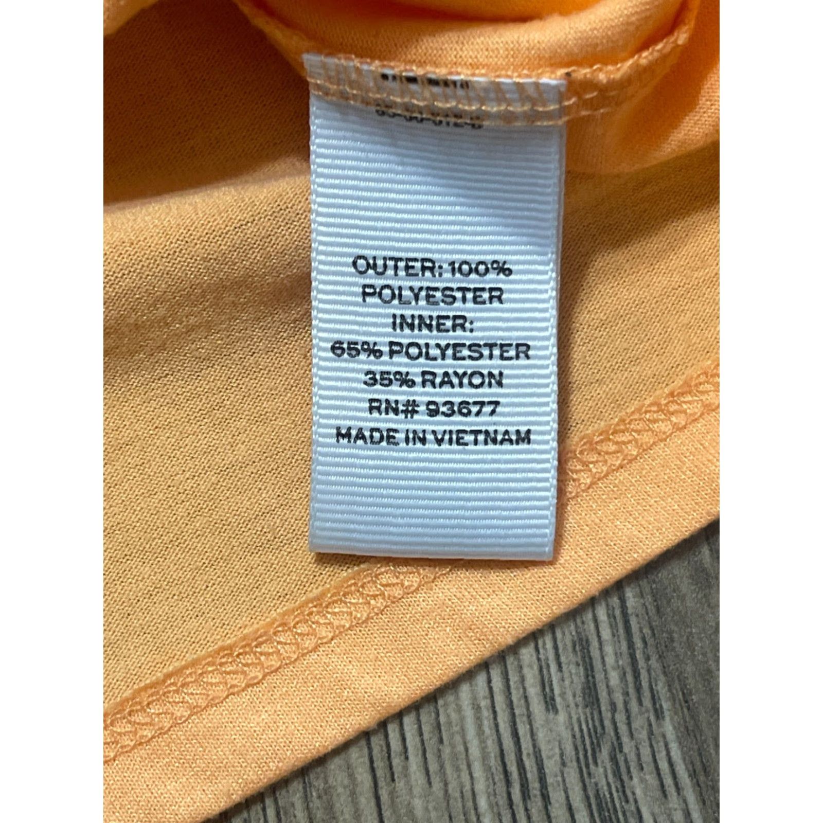 Vintage VINTAGE? Stylus Tank Top Womens Size Small Orange Sleeveless Cut Out Missing front Casual Regular Size S / US 4 / IT 40 - 5 Thumbnail