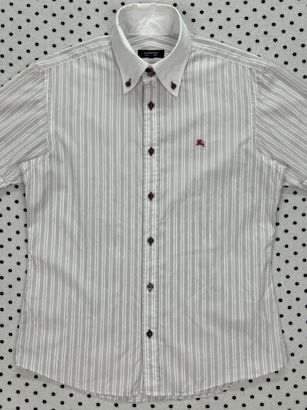 Burberry Burberry Black Label Stripes Shirt Size US S / EU 44-46 / 1 - 3 Thumbnail