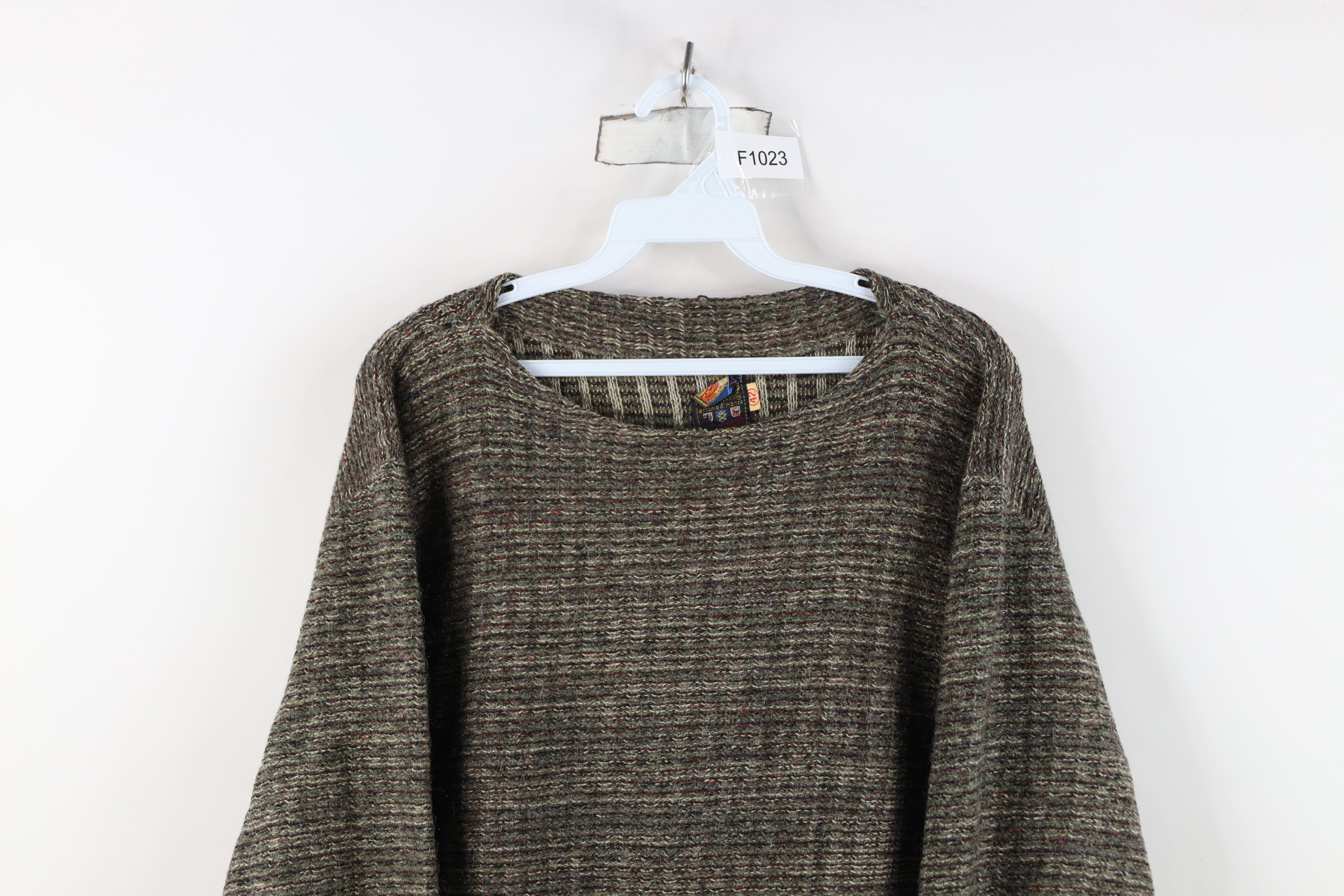 Vintage Vintage 40s 50s McGregor Blend Knit Sweater Distressed Italy Size US XL / EU 56 / 4 - 2 Thumbnail