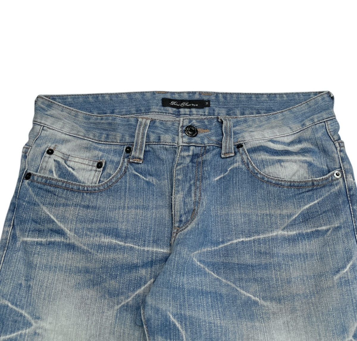If Six Was Nine × Japanese Brand × Vintage Rare Design Vintage Brand Root Three Jeans 2000s Size US 35 - 3 Thumbnail