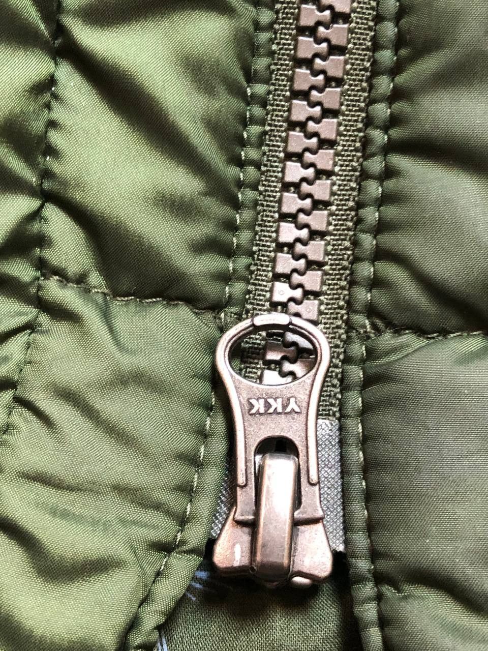 Barbour VINTAGE Green Zip Down Jacket Logo BARBOUR Y2K Size M / US 6-8 / IT 42-44 - 9 Thumbnail