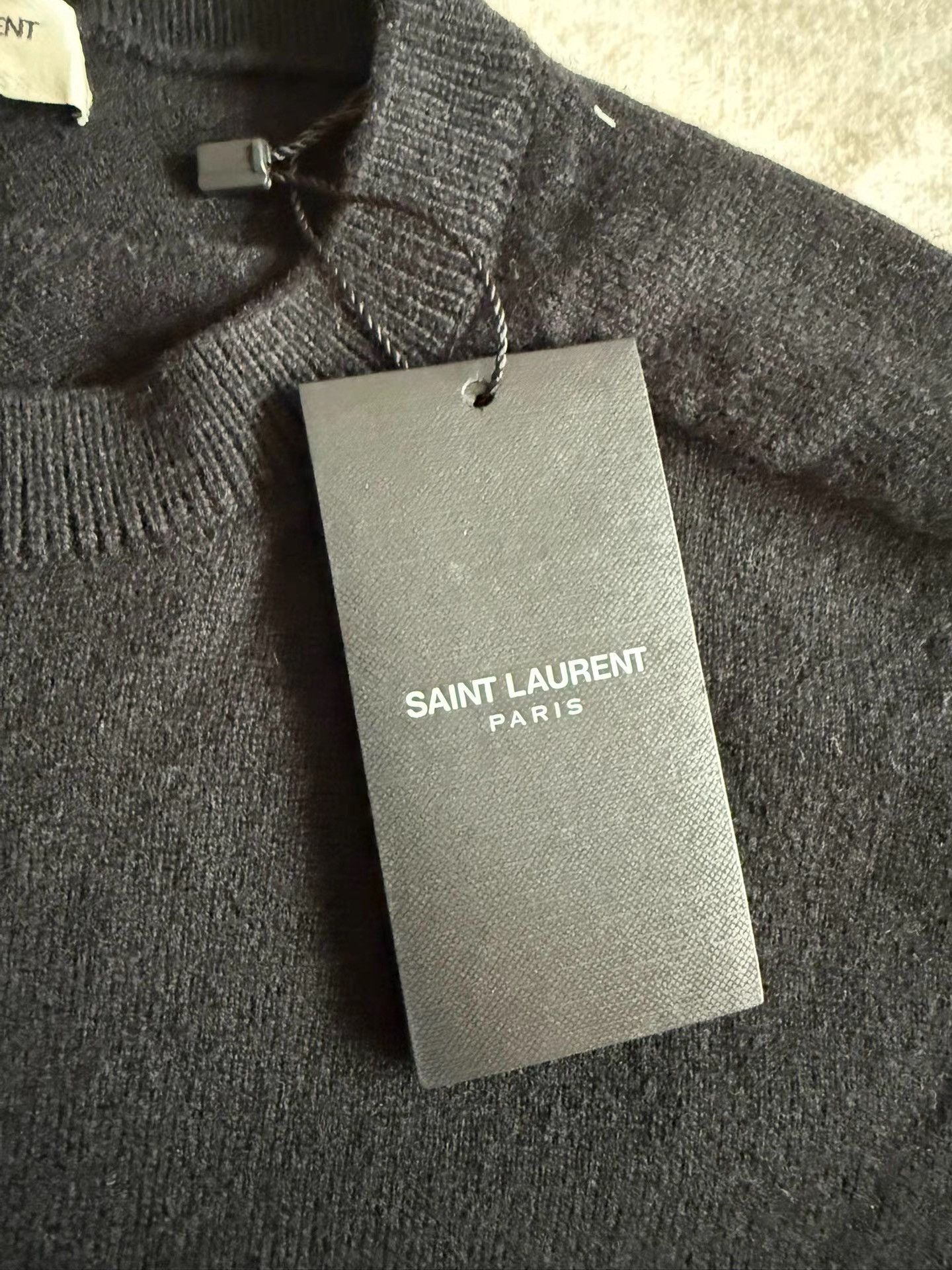 Saint Laurent Paris Saint Laurent Men's Cashmere Sweater K33 Size US M / EU 48-50 / 2 - 3 Thumbnail