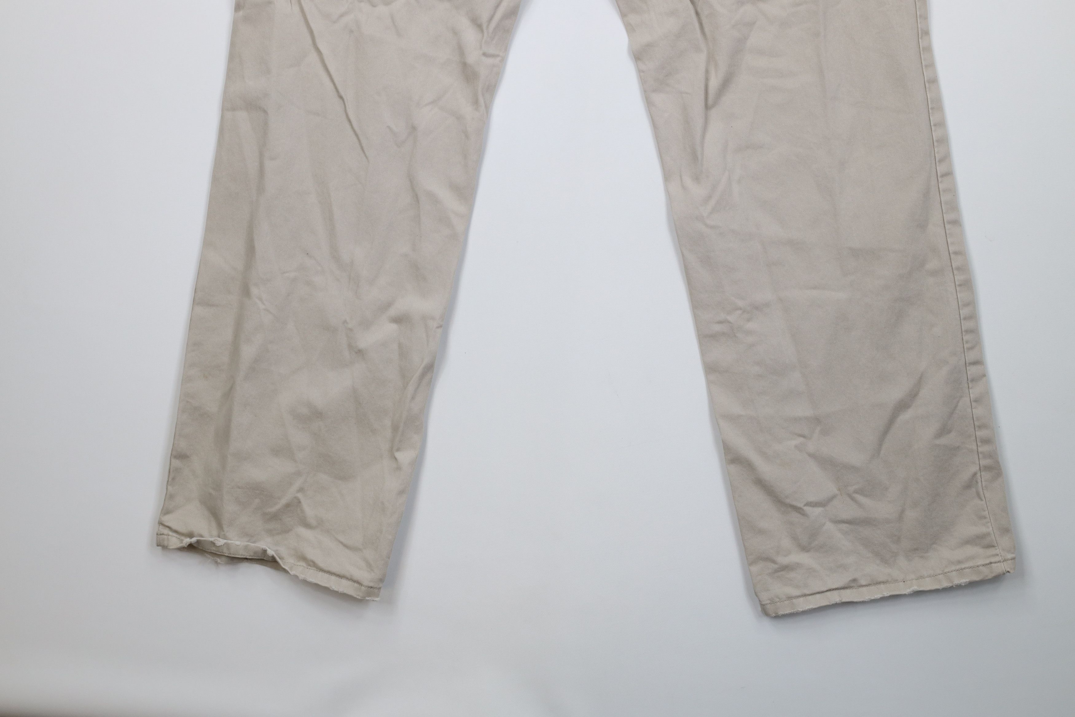 Vintage Vintage Y2K Buckle BKE Wide Leg Pants Beige Cotton Size US 32 / EU 48 - 12 Thumbnail