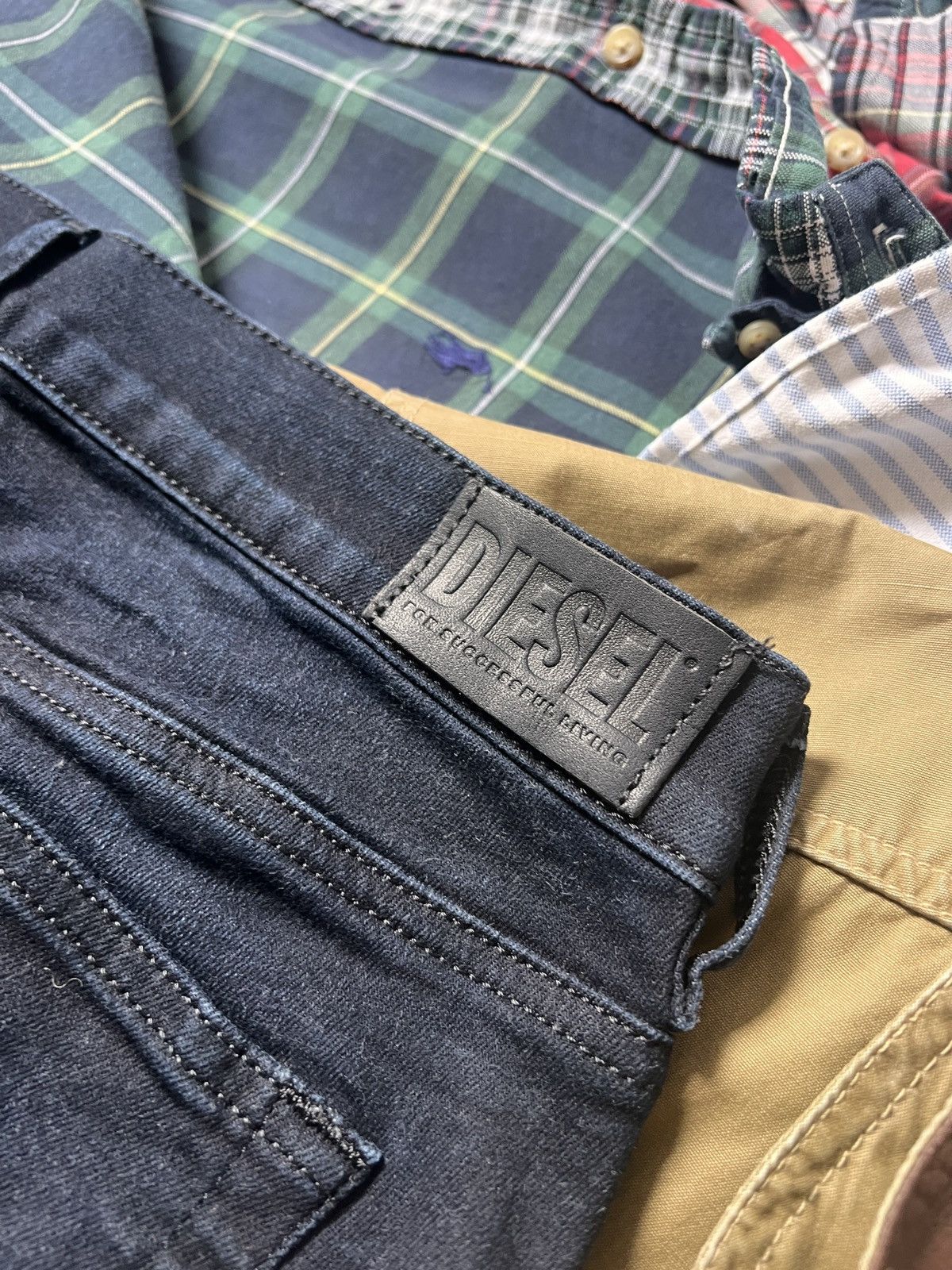 Diesel Flared Diesel Bootcut-Flare Low Waist Jeans Size 26" / US 2 / IT 38 - 8 Thumbnail