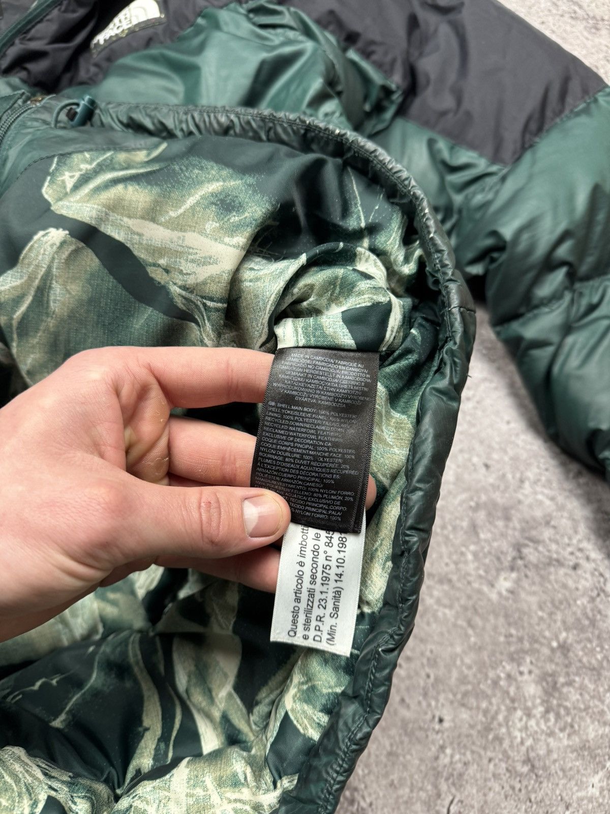 The North Face VINTAGE THE NORTH FACE 700 PUFFER JACKET Y2K GREEN/BLACK Size US S / EU 44-46 / 1 - 13 Thumbnail