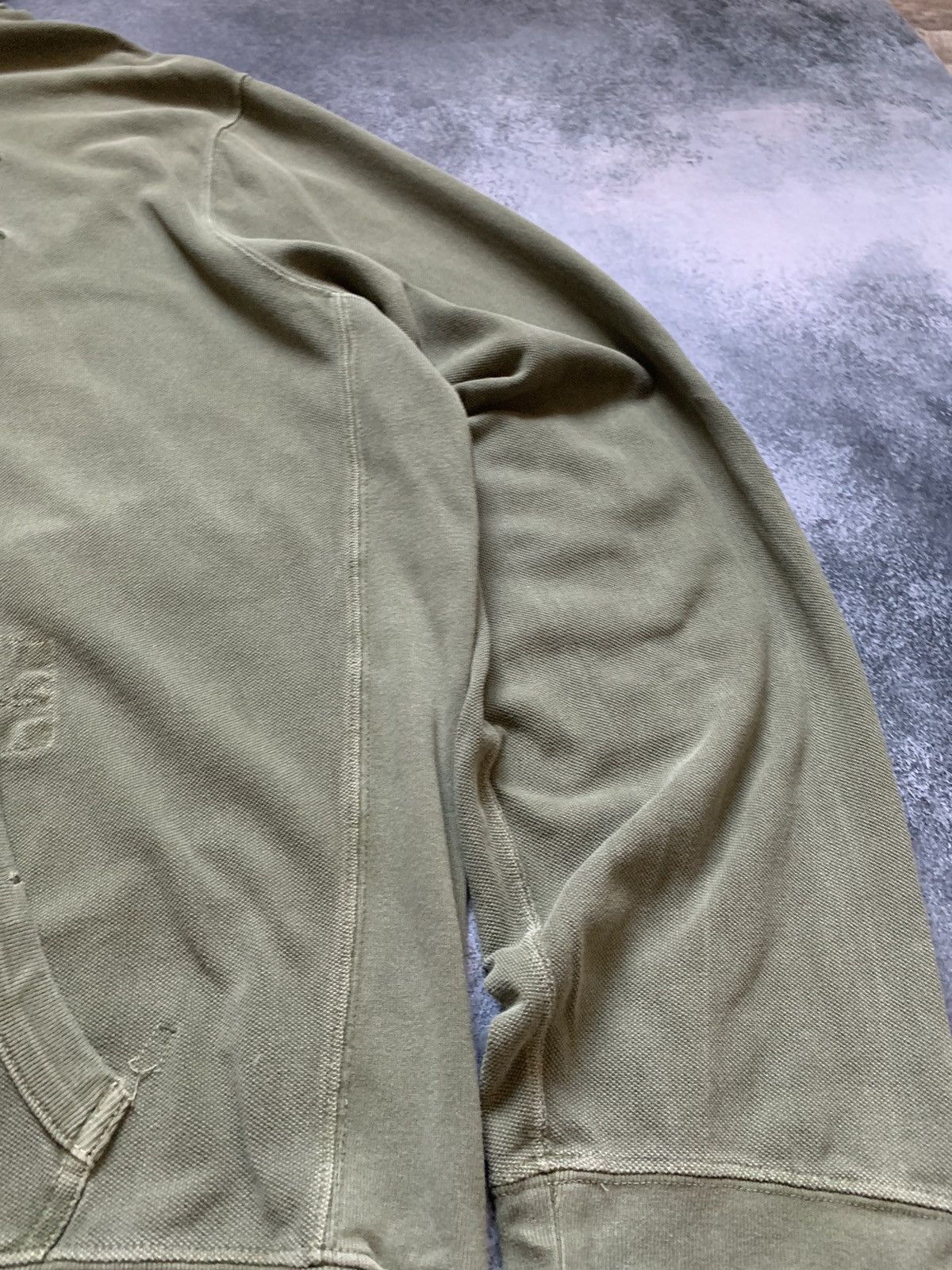 Japanese Brand × Polo Ralph Lauren × Vintage Vintage Polo Ralph Lauren Washed Big Logo Hoodie y2k Size US XL / EU 56 / 4 - 8 Thumbnail